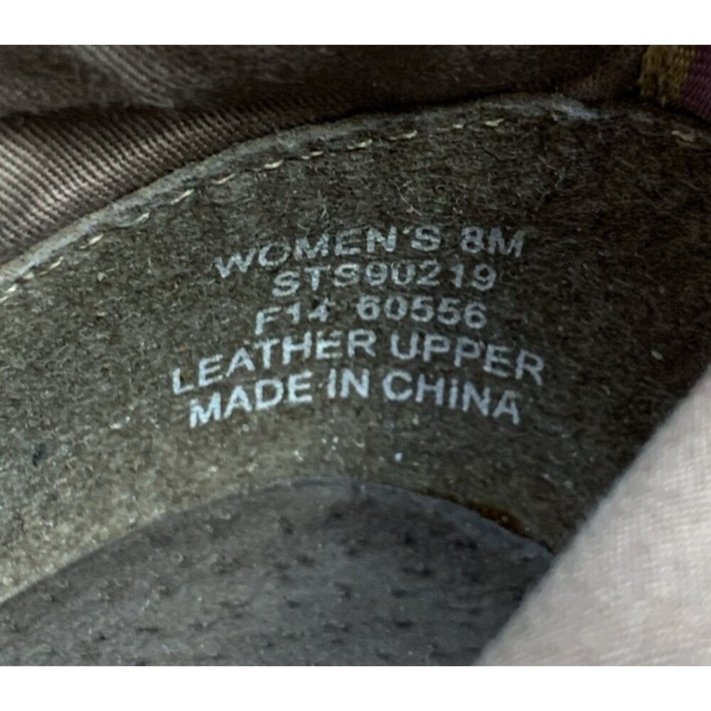 SPERRY Women's Harlow Wedge Casual Leather 3 Inch Ankle Bootie Beige Size 8 M - Picture 9 of 16